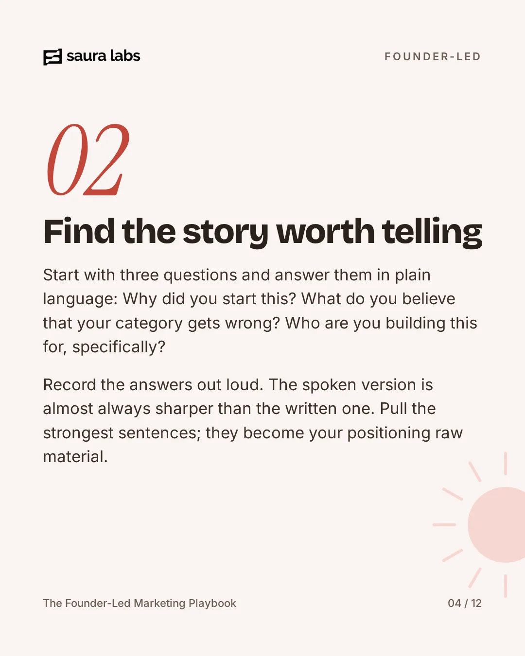 The Founder-Led Marketing Playbook, page 4