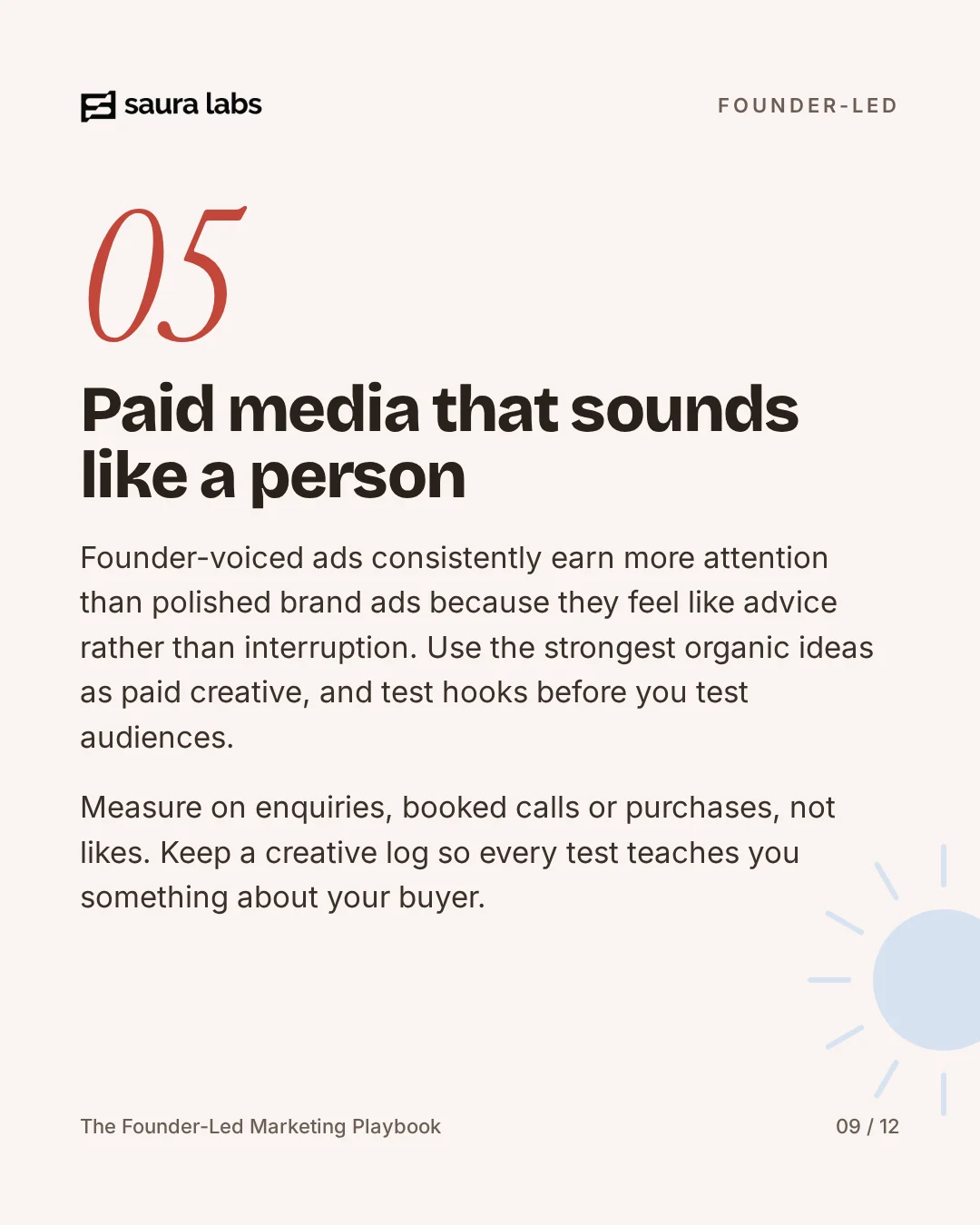 The Founder-Led Marketing Playbook, page 9