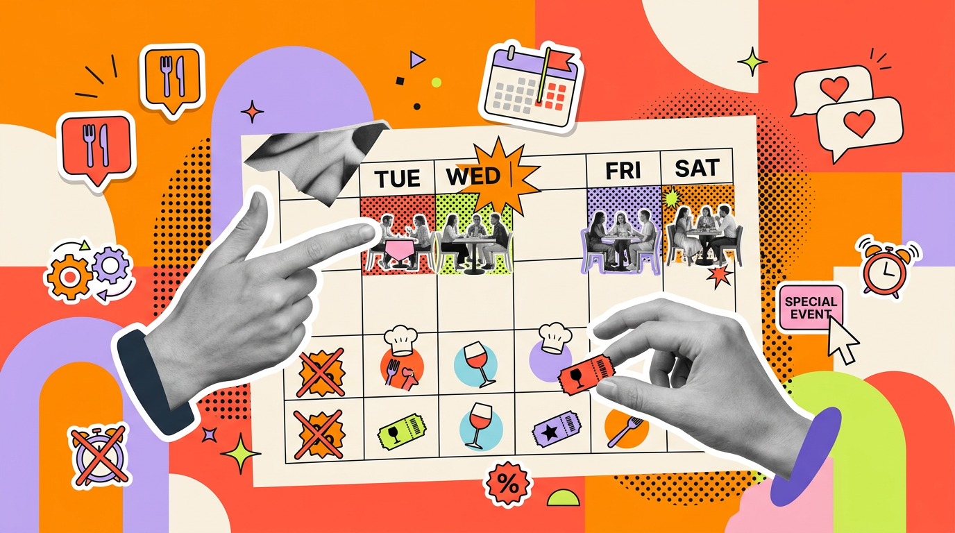 How to fill mid-week tables without discounting your way there
